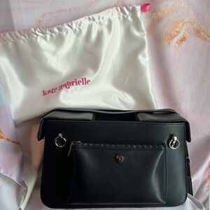 Kate Gabrielle Holliday Bag with Dust Bag and Matching Keychain